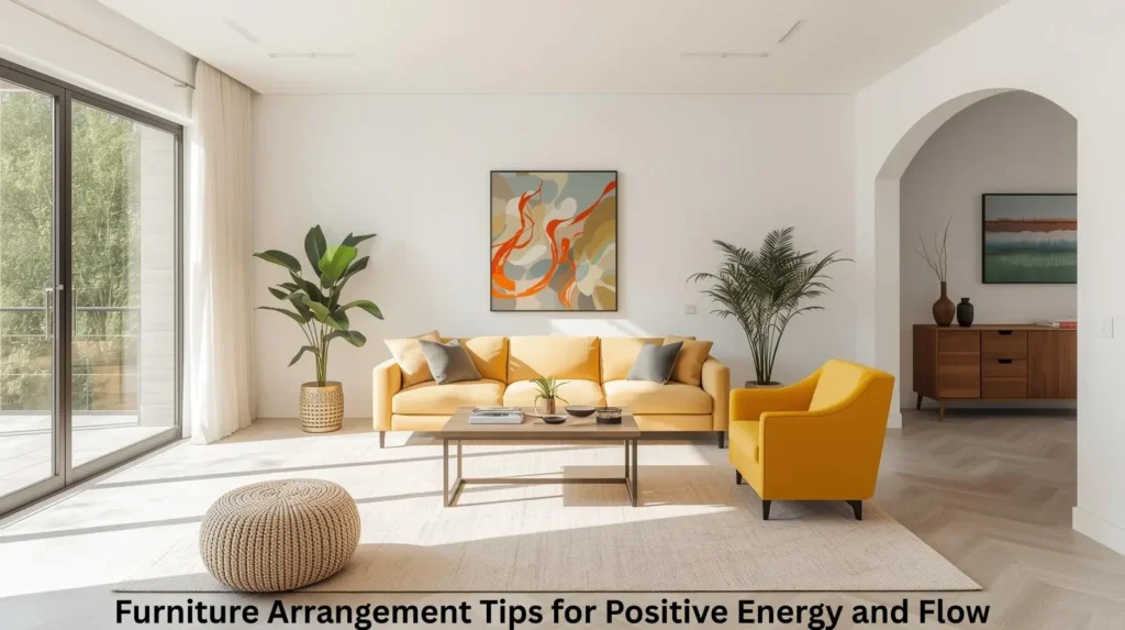 Furniture Arrangement Tips for Positive Energy and Flow