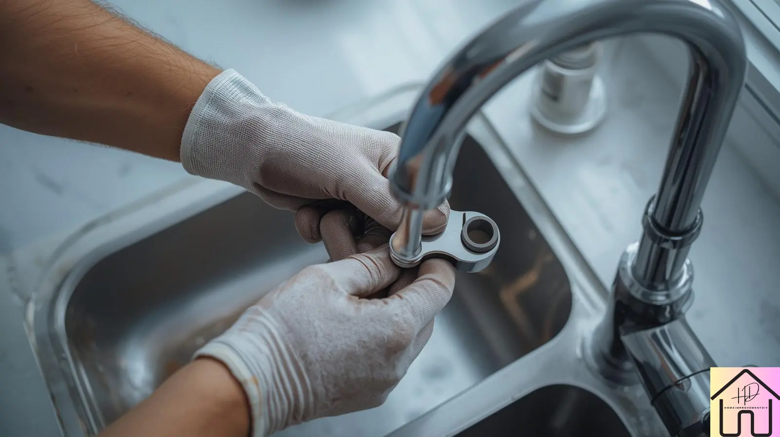 How to Fix a Kitchen Faucet Leaking at the Base in Minutes