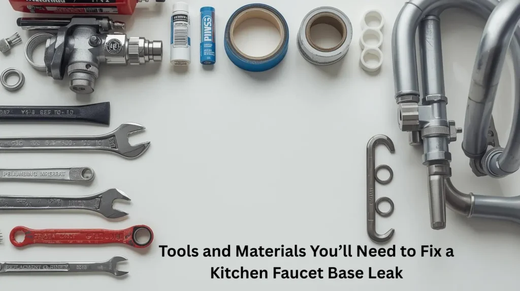Tools and Materials You’ll Need to Fix a Kitchen Faucet Base Leak