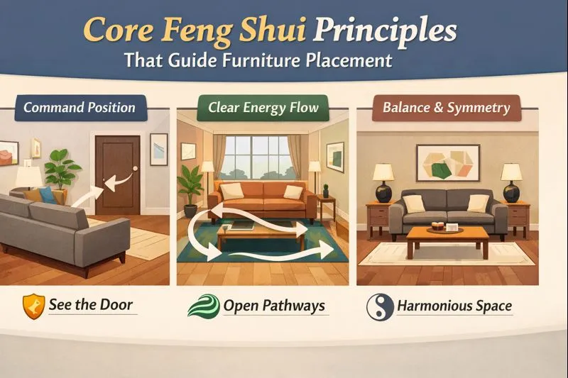 Core Feng Shui Principles That Guide Furniture Placement