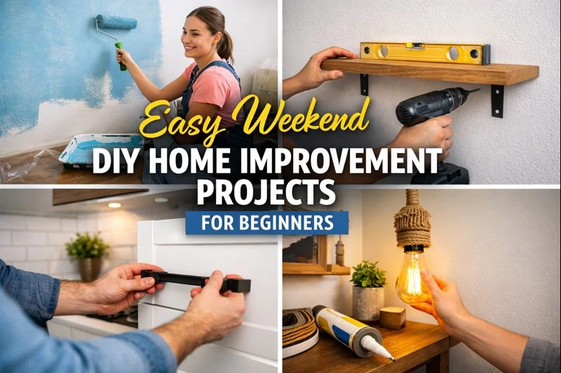 Easy Weekend DIY Home Improvement Projects for Beginners