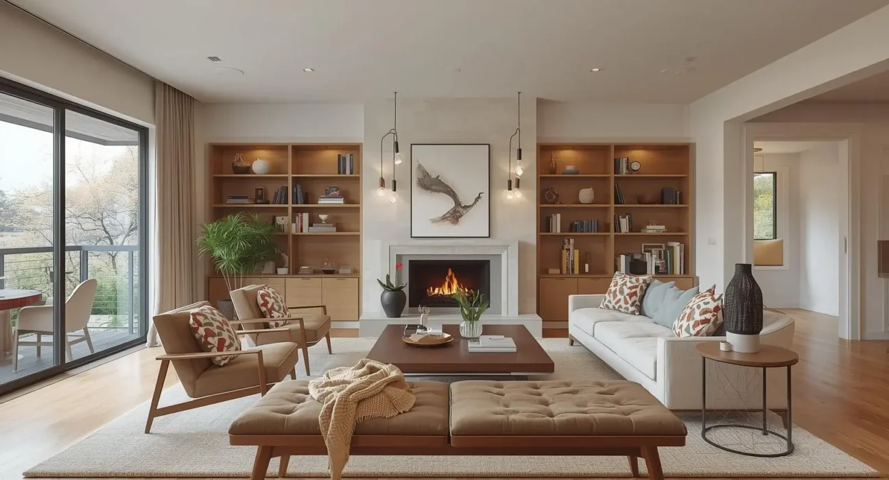 Awkward Living Room Layout With Fireplace_ Ideas That Work